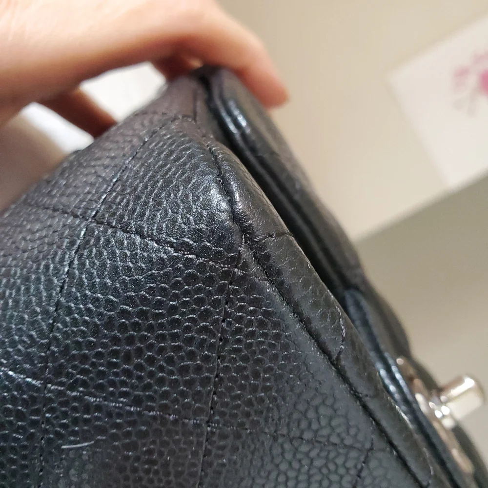 Chanel Black Quilted Leather Bag - Picture 6 of 15